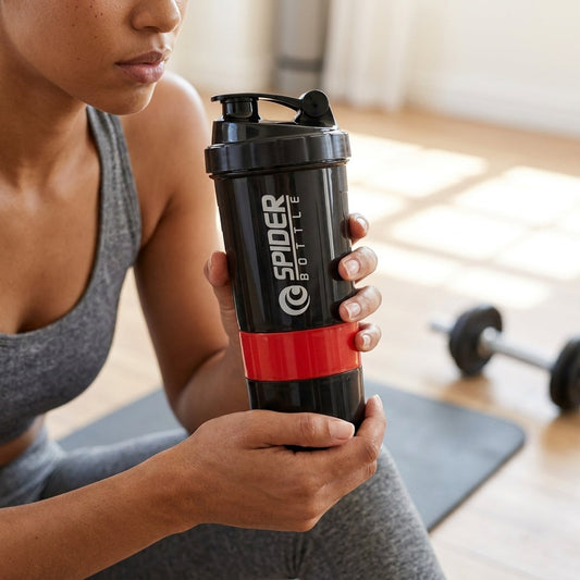 500ml BPA-Free Fitness Shaker Bottle Gym Drink Cup