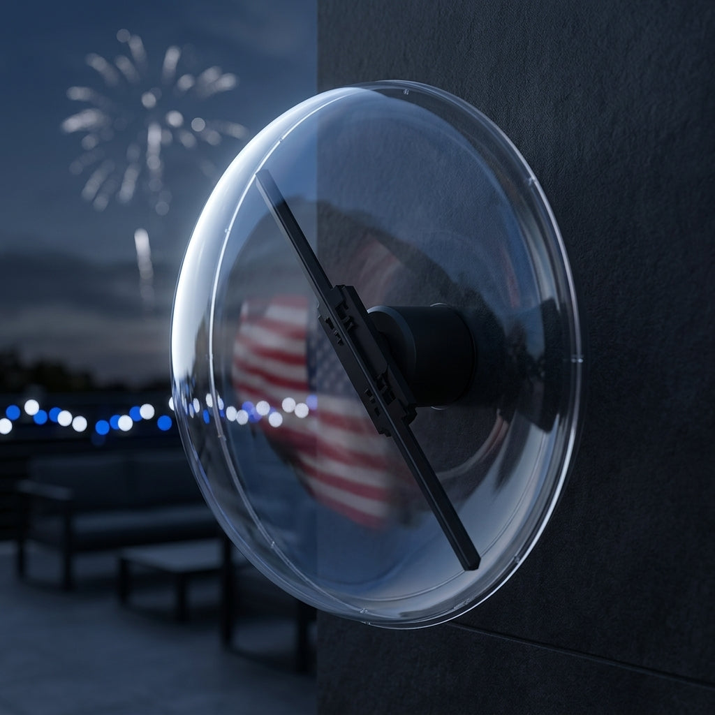 3D WiFi Hologram LED Fan Projector