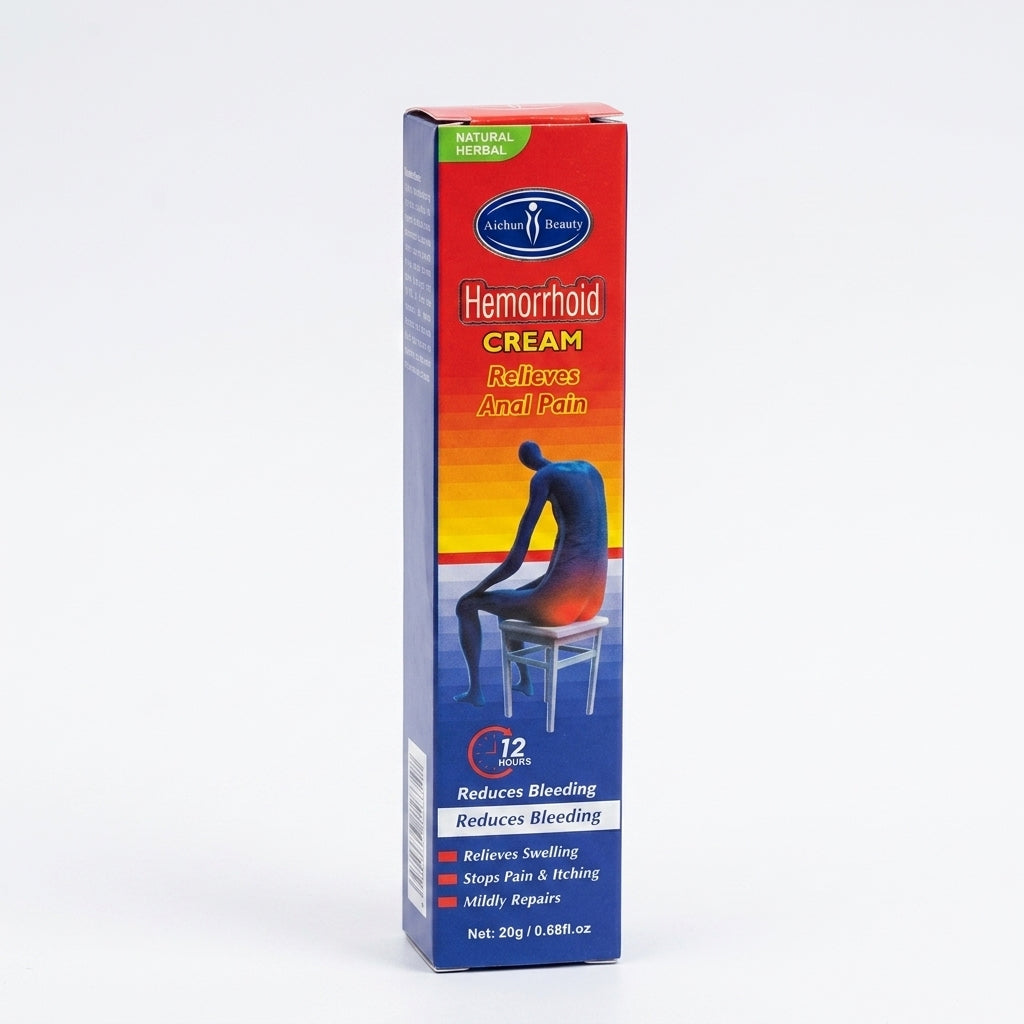 Herbal Anal Care Cream for Soothing External Personal Care