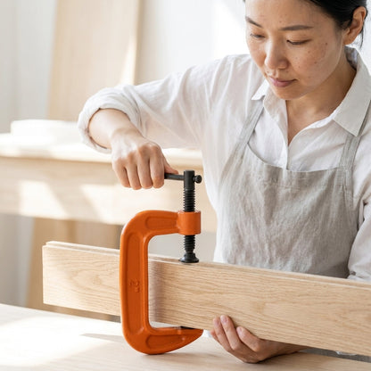 Heavy Duty G-Type Adjustable Pipe Clamp for DIY