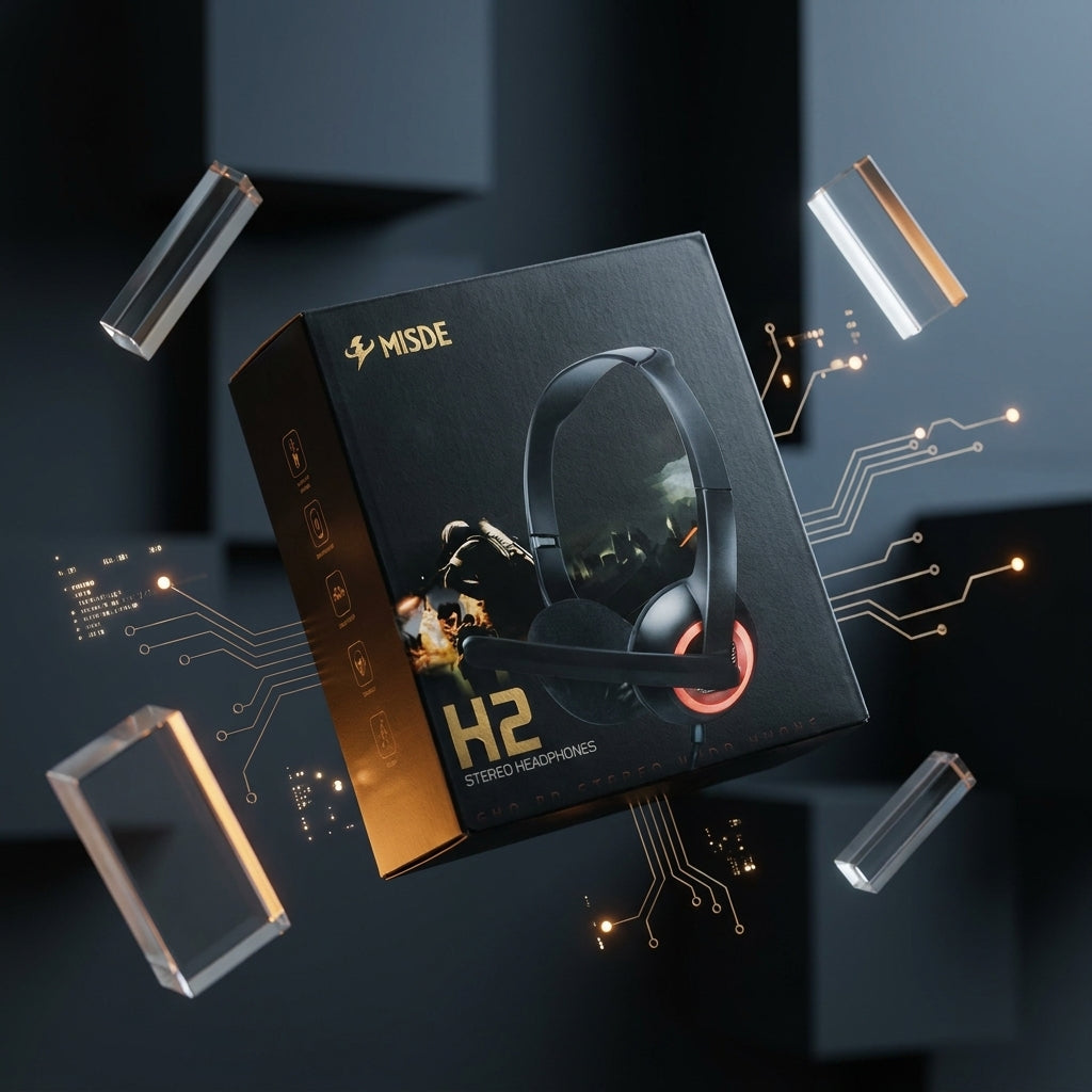 H2 Stereo Over-Ear Headset with Microphone