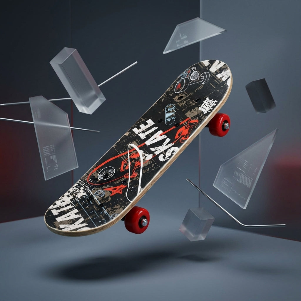 Kids Compact Mini Cruiser Skateboard Toy