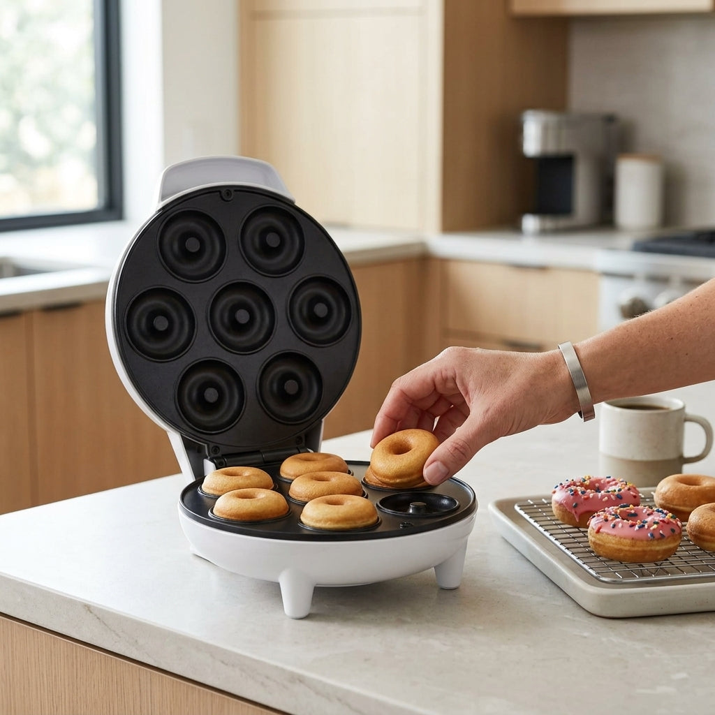 7-Piece Mini Donut Maker Machine