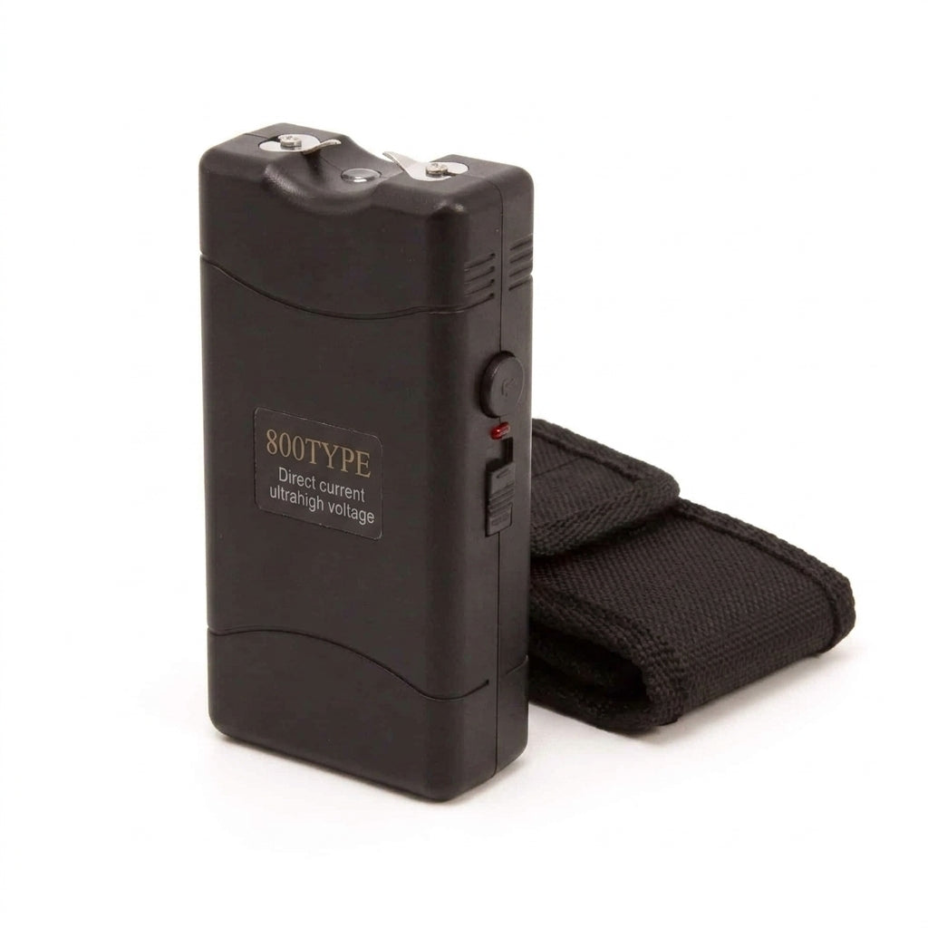 Rechargeable Self-Defense Stun Gun with LED Flashlight