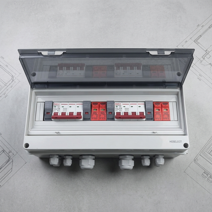 2-In 2-Out Solar PV DC Combiner Box