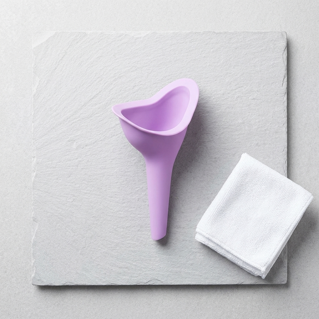 Portable Female Urinal Device for Travel