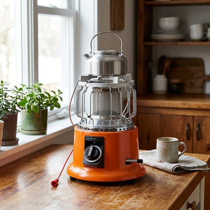 Portable 2-in-1 Outdoor Camping Gas Heater and Stove