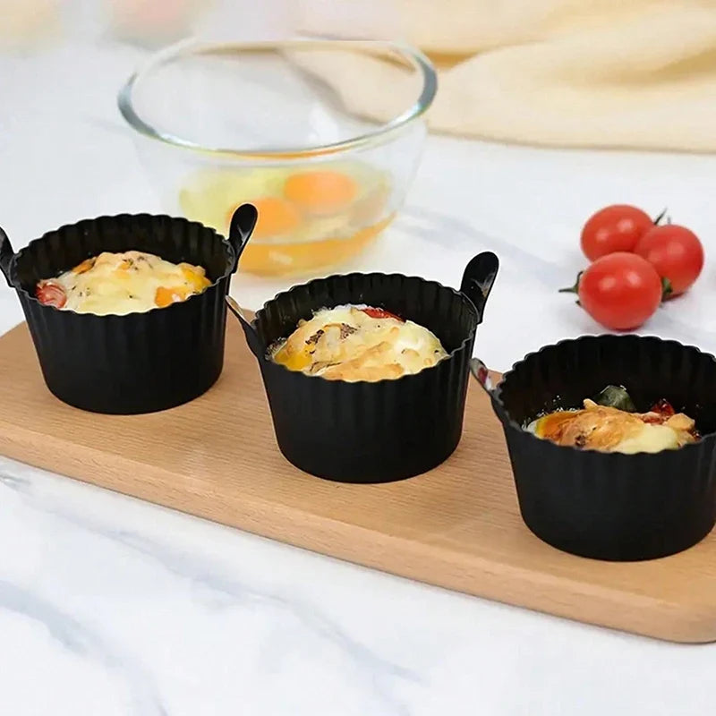 Non-Stick Silicone Egg and Cake Baking Mould