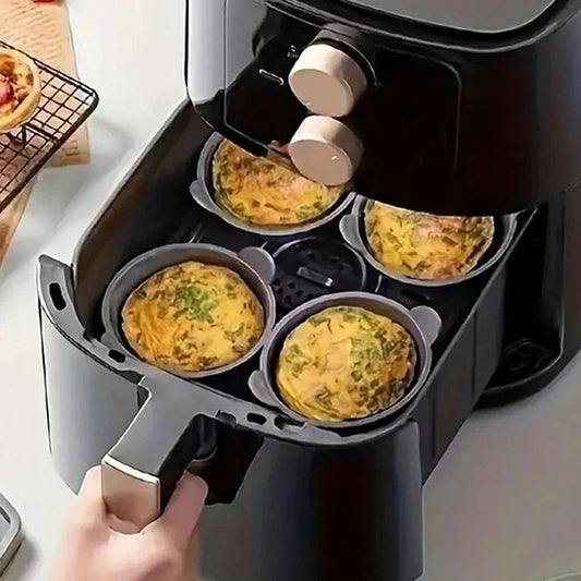 Non-Stick Silicone Egg and Cake Baking Mould
