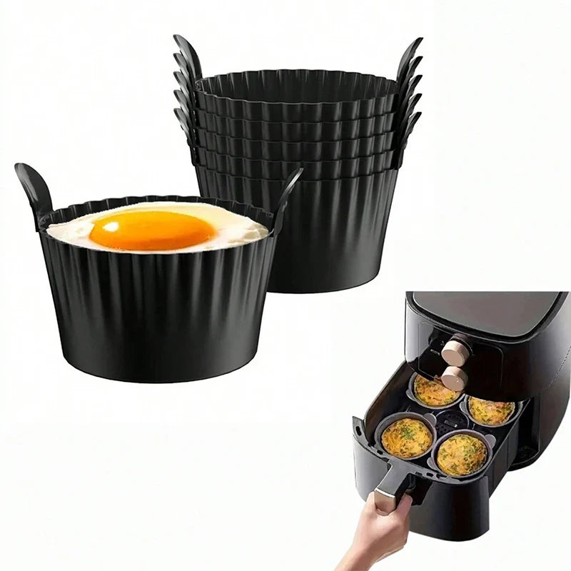 Non-Stick Silicone Egg and Cake Baking Mould