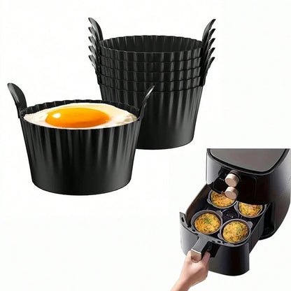 Non-Stick Silicone Egg and Cake Baking Mould