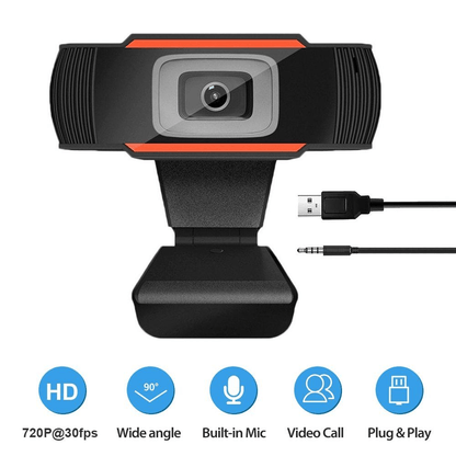4K USB Web Camera with Microphone Q20