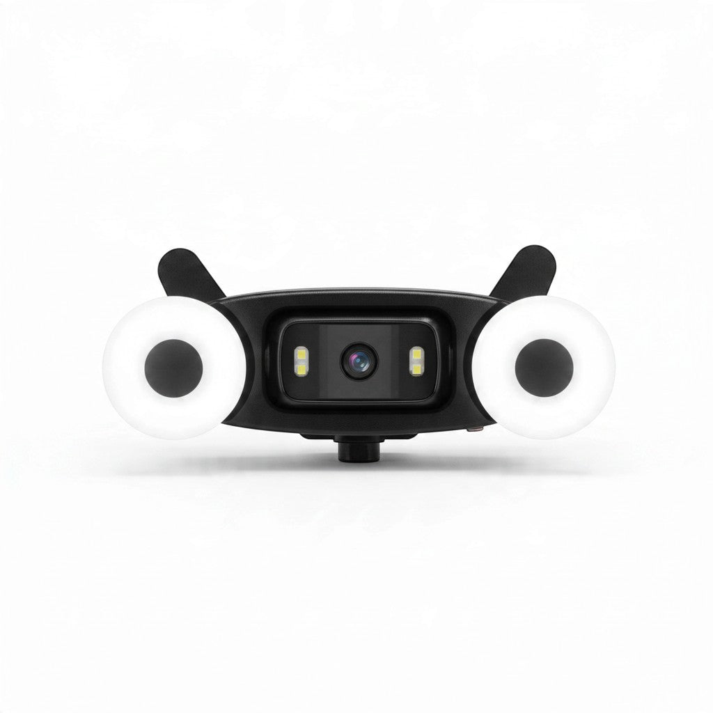 3-in-1 Smart Outdoor Floodlight Security Camera Unit